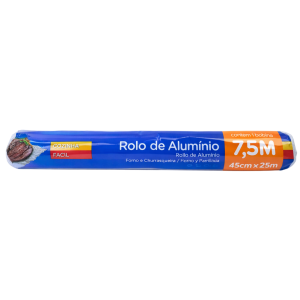 Rolo aluminio - 45x7,5m